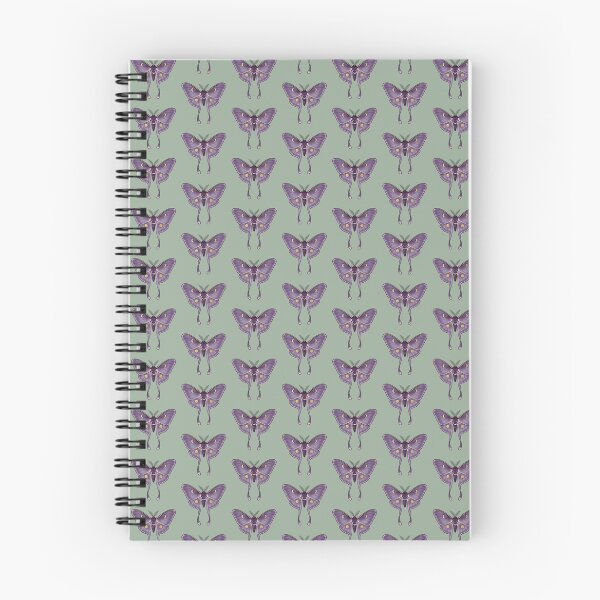 Item preview, Celestial Luna Moth Illustration – Purple Moon Moth with Gold Stars designed and sold by GiftsCreek.