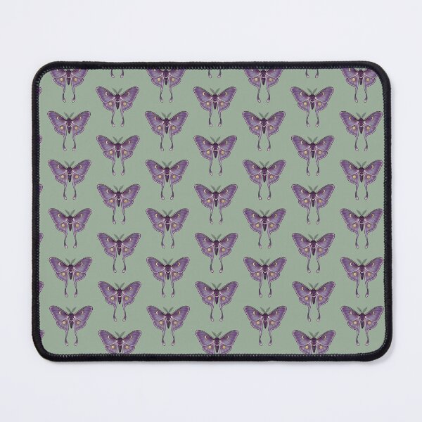 Item preview, Celestial Luna Moth Illustration – Purple Moon Moth with Gold Stars designed and sold by GiftsCreek.