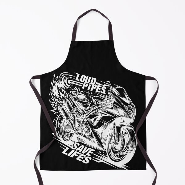 Item preview, Loud Pipes Save Lifes – Motorcycle Art, Biker Culture, Street Ride designed and sold by enzoade.