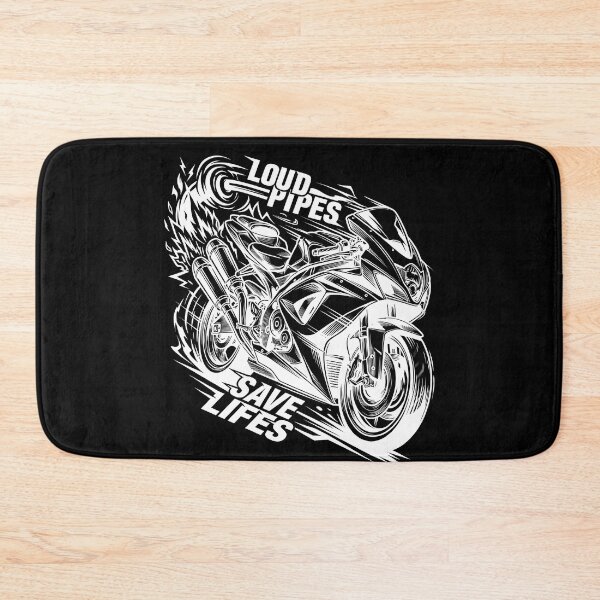 Item preview, Loud Pipes Save Lifes – Motorcycle Art, Biker Culture, Street Ride designed and sold by enzoade.