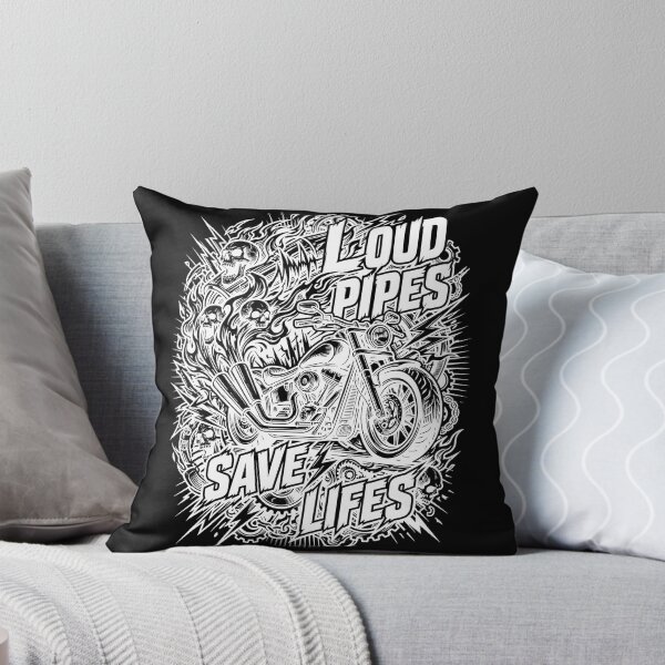 Item preview, Loud Pipes Save Lifes – Motorbike, Loud Pipes, Riding Lifestyle designed and sold by enzoade.