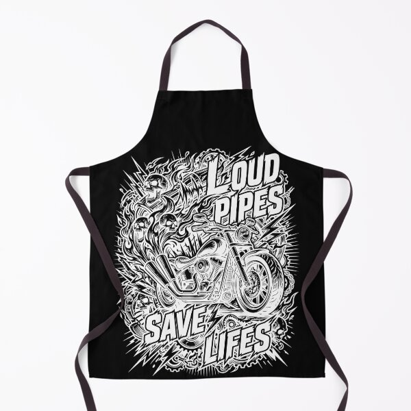 Item preview, Loud Pipes Save Lifes – Motorbike, Loud Pipes, Riding Lifestyle designed and sold by enzoade.