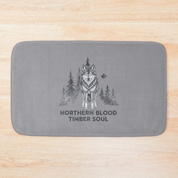 Item preview, Canadian Wolf Northern Blood Timber Soul  designed and sold by HowToCanadian.