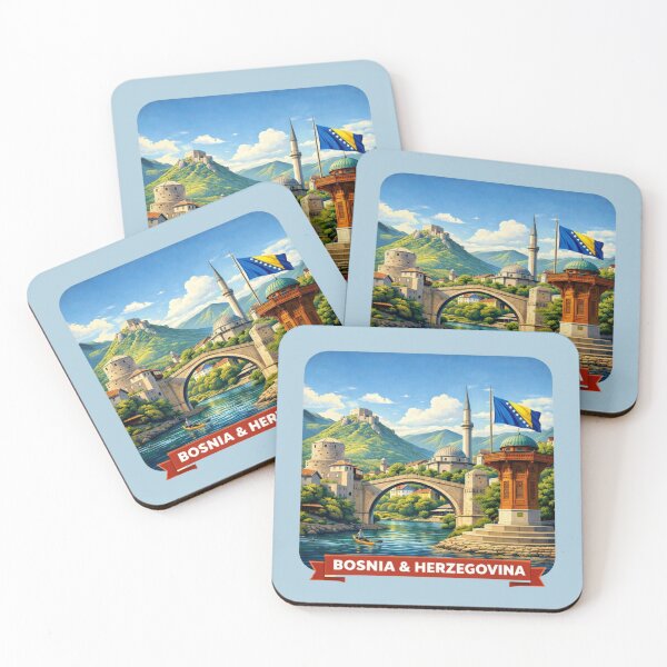 Item preview, Bosnia and Herzegovina designed and sold by Myra365Art.