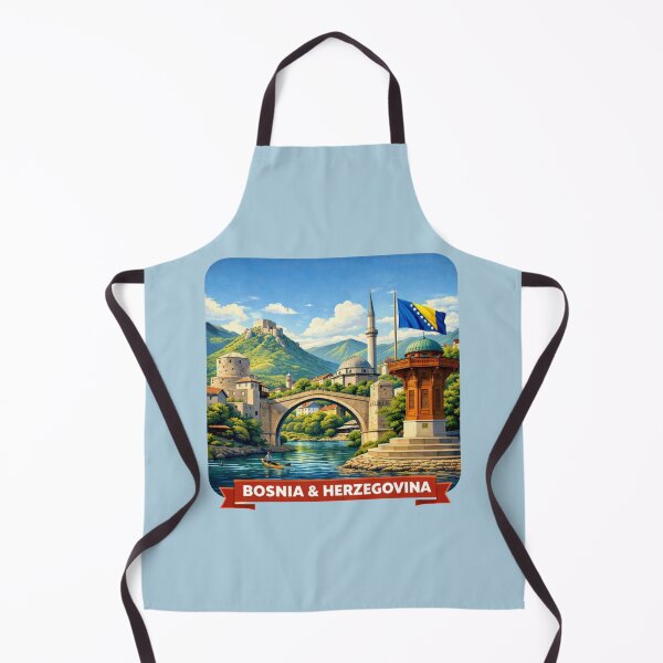 Item preview, Bosnia and Herzegovina designed and sold by Myra365Art.
