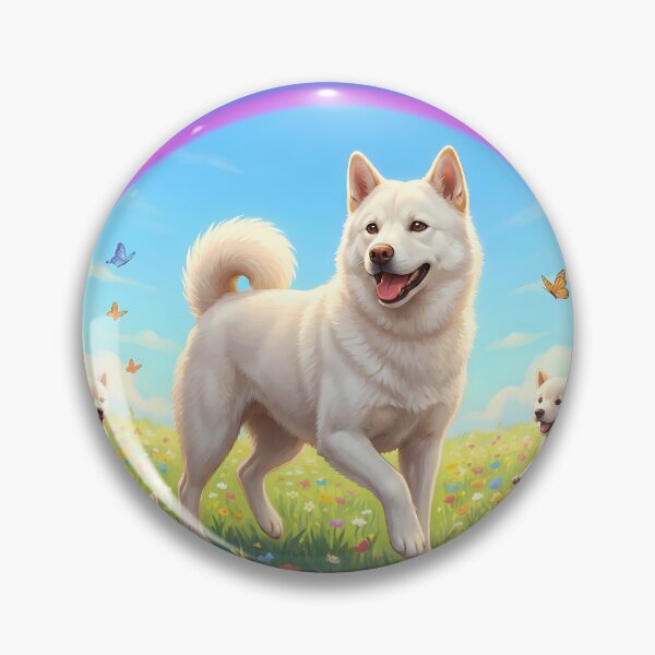 Item preview, Joyful Hokkaido Ken Family in Rainbow Paradise Flower Field designed and sold by PetMemorialArt.