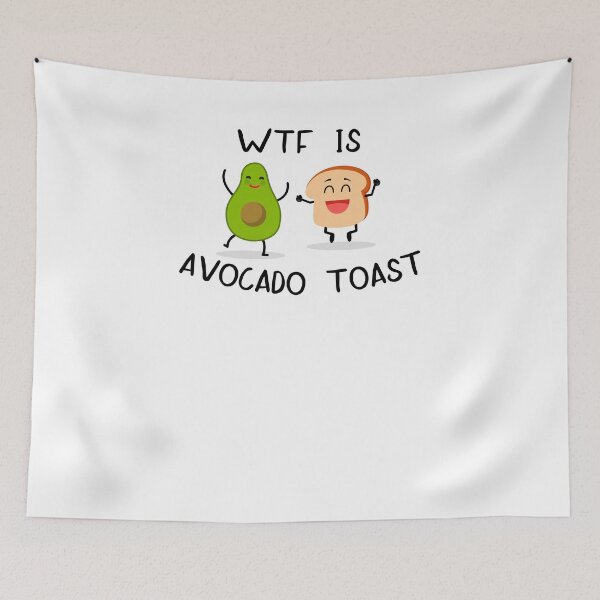 Item preview, WTF is Avocado Toast V5 designed and sold by TeeTimeGuys.