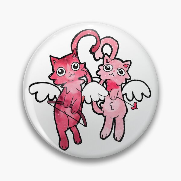 Item preview, Silly Valentines Day Cats designed and sold by nimsyart.