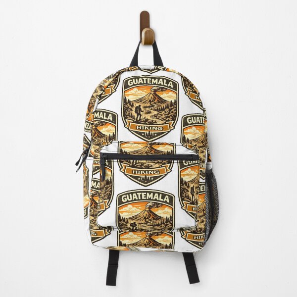 Item preview, Guatemala Hiking Trails Adventure Badge | Volcano Trekking National Park Style designed and sold by Globalcitytees.