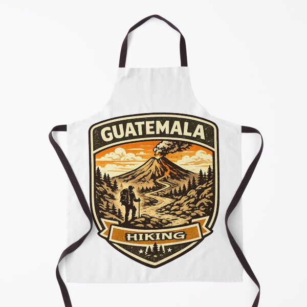 Item preview, Guatemala Hiking Trails Adventure Badge | Volcano Trekking National Park Style designed and sold by Globalcitytees.