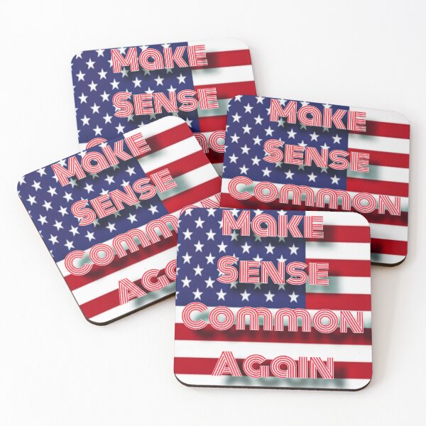 Item preview, Make Sense Common Again designed and sold by Oceandiana.