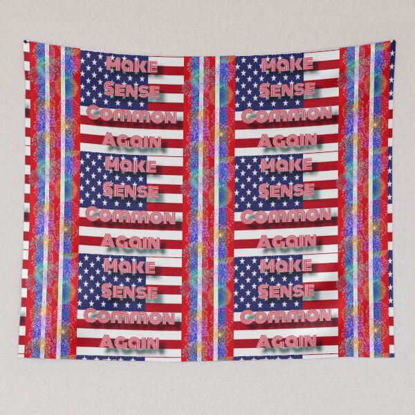 Item preview, Make Sense Common Again designed and sold by Oceandiana.