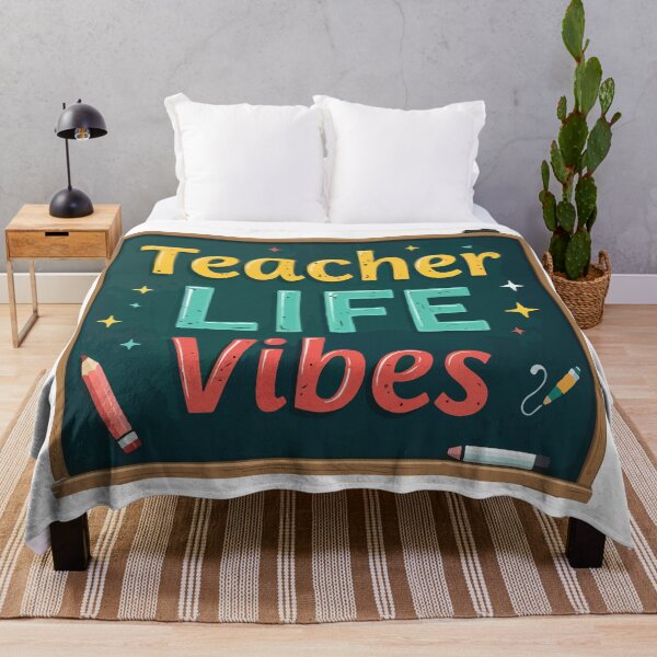 Item preview, Teacher LIFE Vibes T-Shirt Chalkboard Style Teacher Gift Back to School Tee designed and sold by Design-Pro-21.