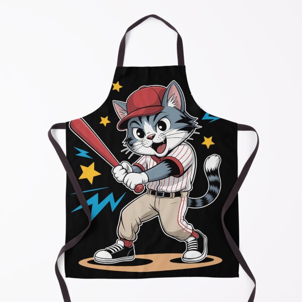 Item preview, Cat Baseball Funny Sport designed and sold by waislumekinwye.