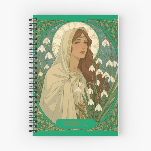 Item preview, St Brigid Art Nouveau Illustration designed and sold by taiche.