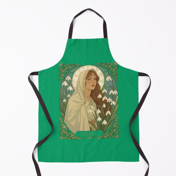 Item preview, St Brigid Art Nouveau Illustration designed and sold by taiche.