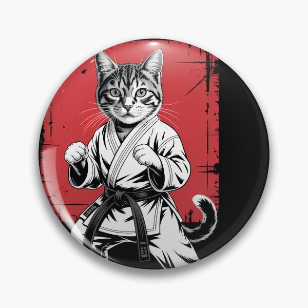 Item preview, Cat Karate Japan Japanese Funny designed and sold by waislumekinwye.