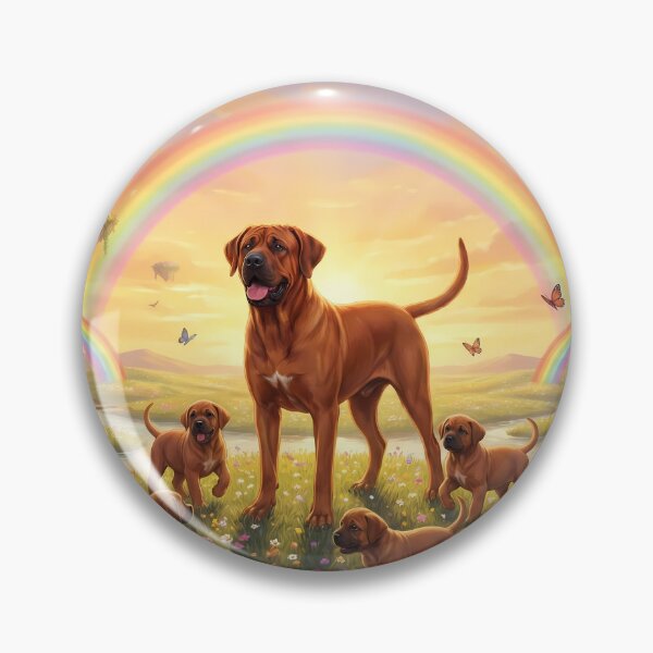 Item preview, Joyful Tosa Ken Family at Sunset Rainbow Paradise designed and sold by PetMemorialArt.
