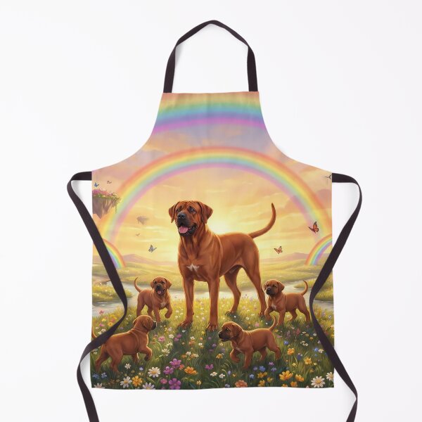 Item preview, Joyful Tosa Ken Family at Sunset Rainbow Paradise designed and sold by PetMemorialArt.