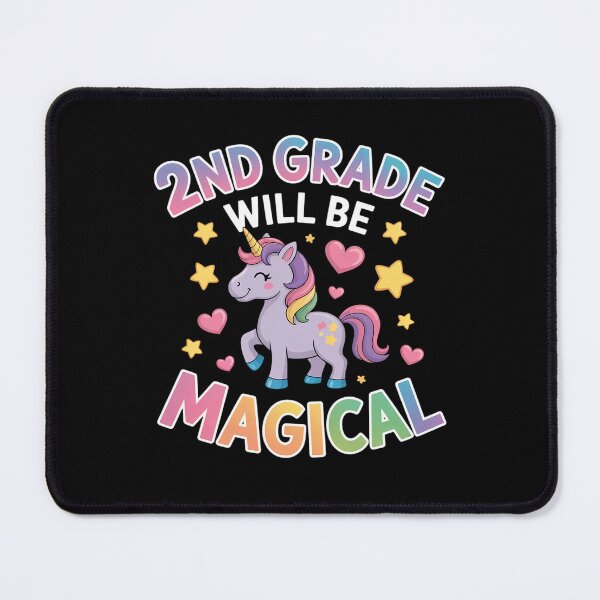 Item preview, 2nd Grade Will Be Magical First Day Of School Unicorn Girls designed and sold by catsdothingz.