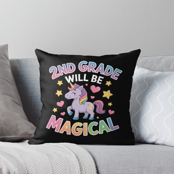 Item preview, 2nd Grade Will Be Magical First Day Of School Unicorn Girls designed and sold by catsdothingz.