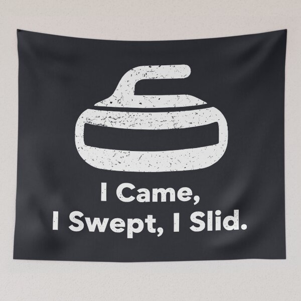 Item preview, I Came I Swept I Slid  designed and sold by HowToCanadian.