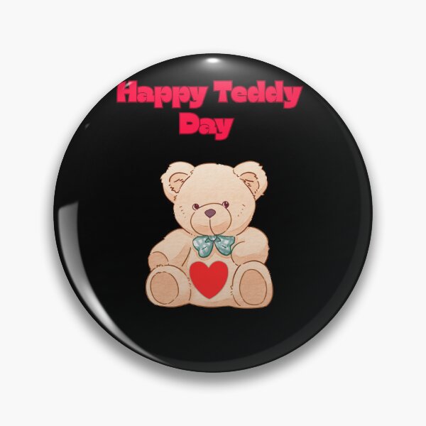 Item preview, Cute Teddy Bear Happy Teddy Day Love Heart Illustration. designed and sold by PhantomArtStore.