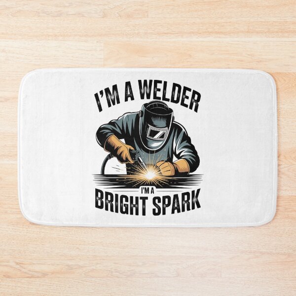 Item preview, Funny Welder Quote Bright Spark Metal Welding Occupation Humor designed and sold by IDesiwork ⭐⭐⭐⭐⭐.
