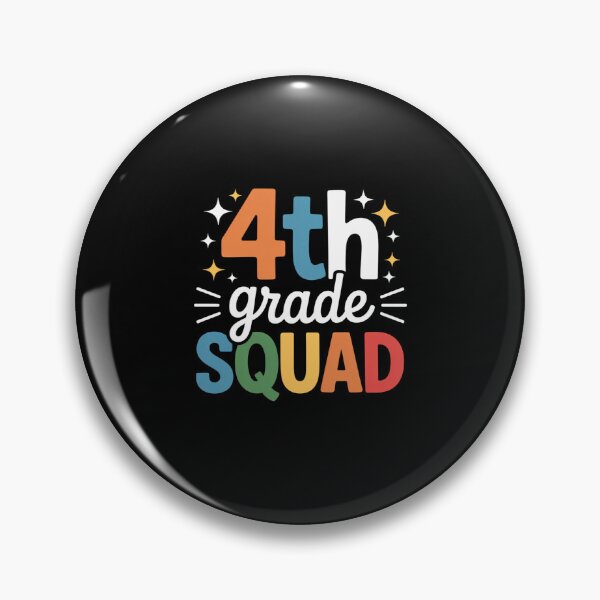 Item preview, 4th Grade Squad Fourth Back to School Student Teacher Team designed and sold by catsdothingz.