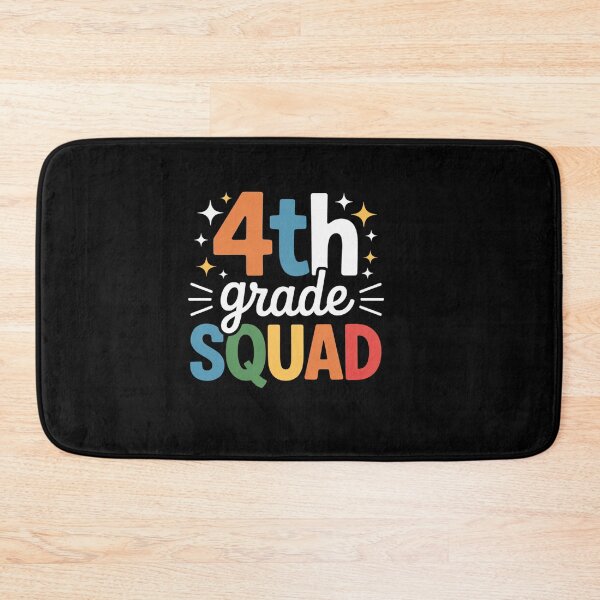 Item preview, 4th Grade Squad Fourth Back to School Student Teacher Team designed and sold by catsdothingz.