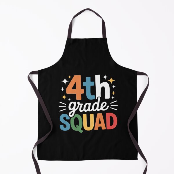 Item preview, 4th Grade Squad Fourth Back to School Student Teacher Team designed and sold by catsdothingz.