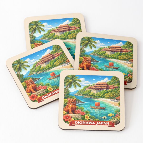 Item preview, Okinawa, Japan - Tropical Island designed and sold by Myra365Art.