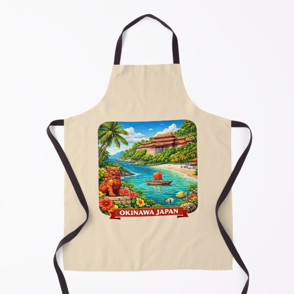 Item preview, Okinawa, Japan - Tropical Island designed and sold by Myra365Art.
