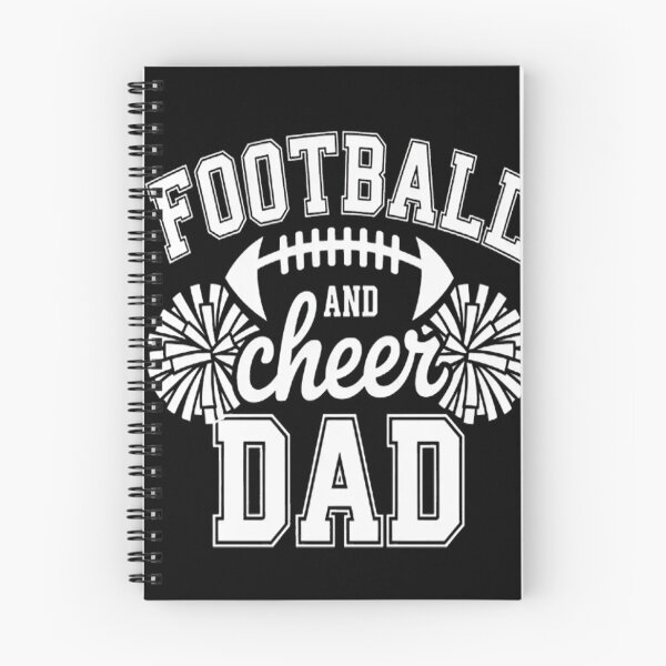 Item preview, Football And Cheer Dad Cheerleader And Football Player Dad designed and sold by brinbotty.