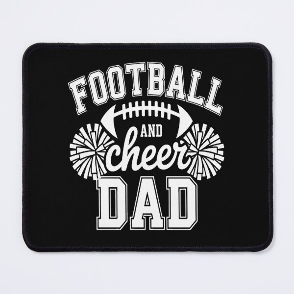 Item preview, Football And Cheer Dad Cheerleader And Football Player Dad designed and sold by brinbotty.