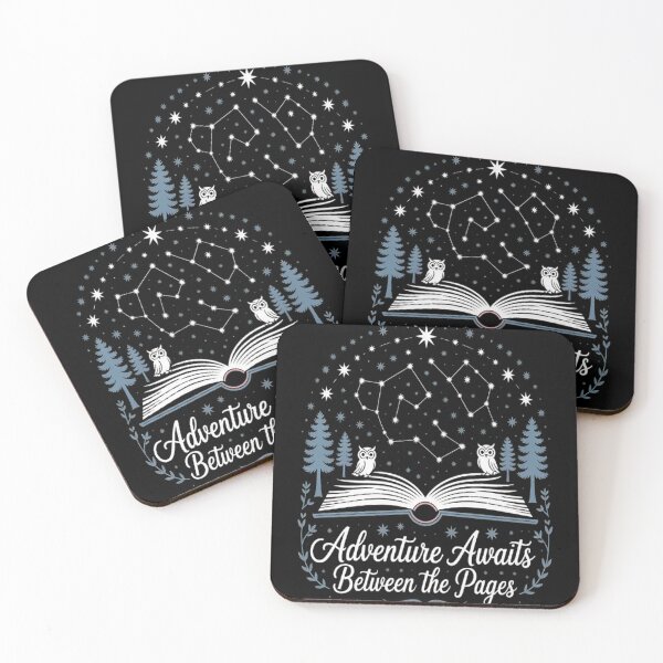 Item preview, Stars And Stories Adventure Awaits Between The Pages Bookish Dreamer designed and sold by brinbotty.