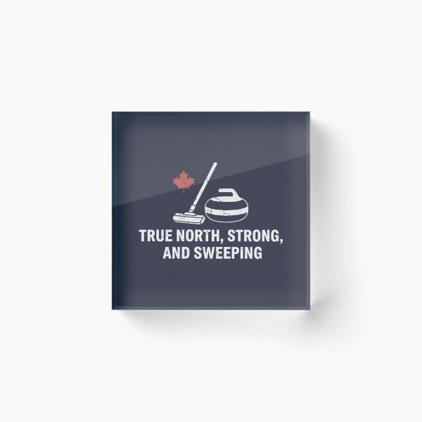 Item preview, Canada Curling True North Strong And Sweeping designed and sold by HowToCanadian.