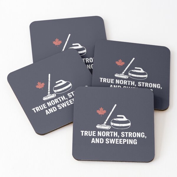 Item preview, Canada Curling True North Strong And Sweeping designed and sold by HowToCanadian.