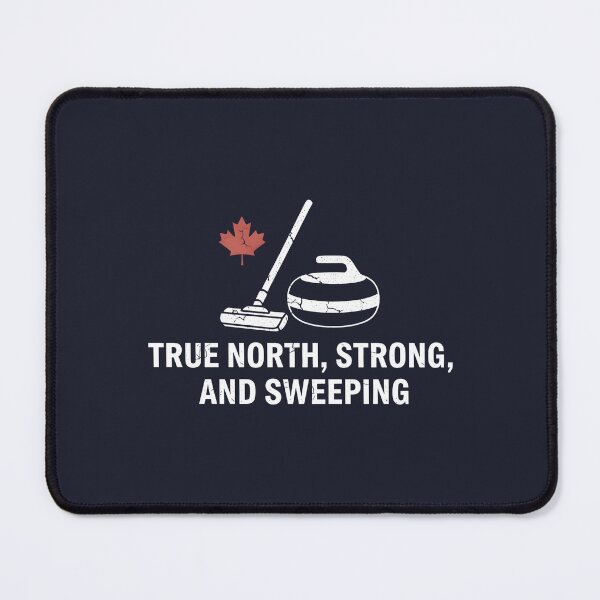 Item preview, Canada Curling True North Strong And Sweeping designed and sold by HowToCanadian.