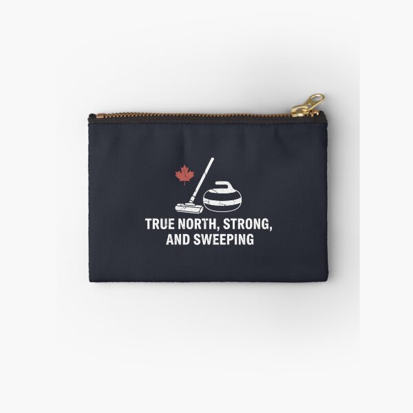Item preview, Canada Curling True North Strong And Sweeping designed and sold by HowToCanadian.