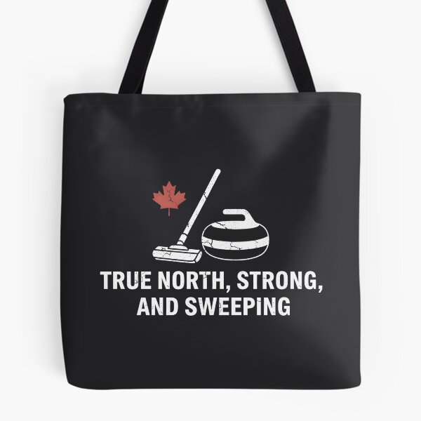 Item preview, Canada Curling True North Strong And Sweeping designed and sold by HowToCanadian.