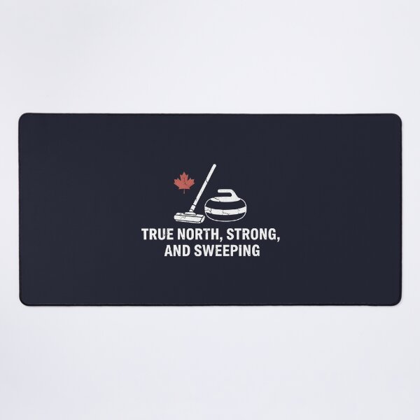 Item preview, Canada Curling True North Strong And Sweeping designed and sold by HowToCanadian.