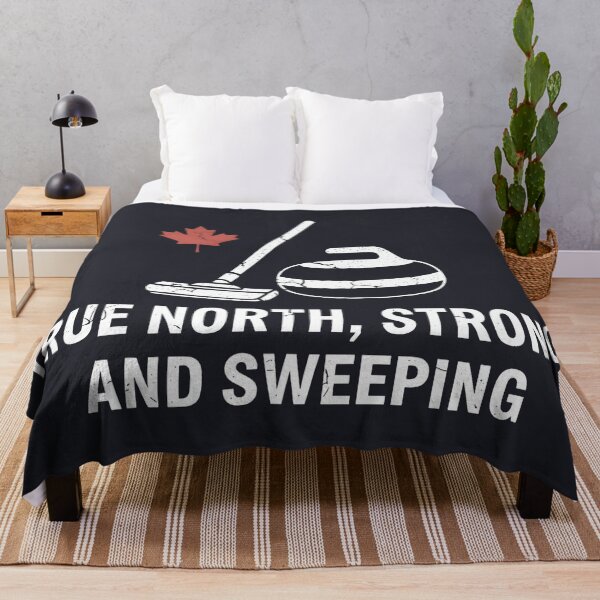Item preview, Canada Curling True North Strong And Sweeping designed and sold by HowToCanadian.