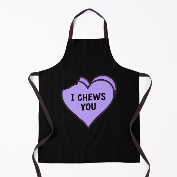 Item preview, I Chews You candy heart designed and sold by MannyShop.