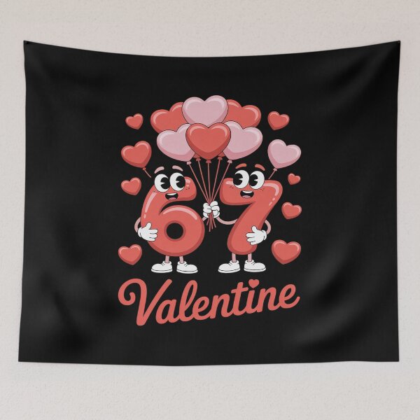 Item preview, 67 Valentine for Kids Women Men Boys Girls Valentines Day designed and sold by catsdothingz.