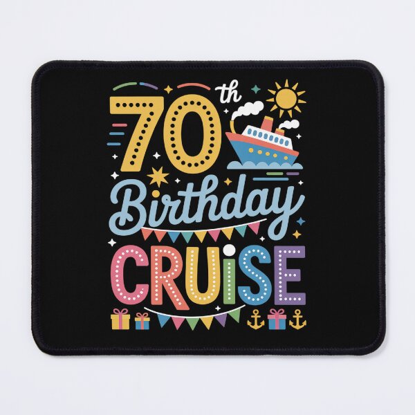 Item preview, 70th Birthday Cruise Cruising Lover 70 Years Old Bday Party designed and sold by catsdothingz.