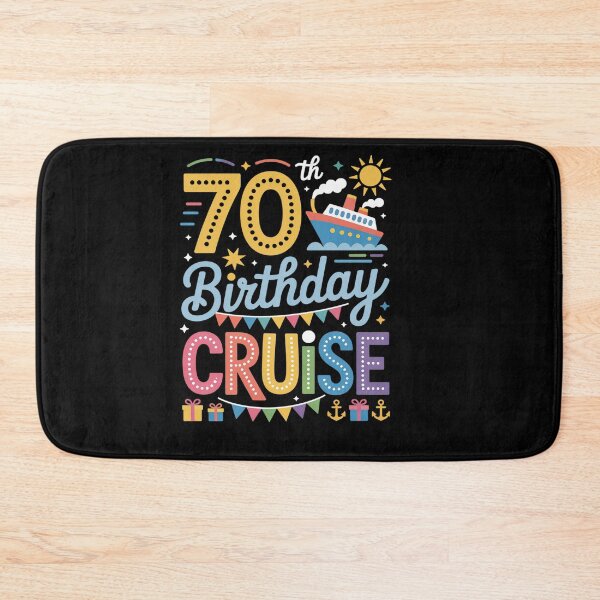 Item preview, 70th Birthday Cruise Cruising Lover 70 Years Old Bday Party designed and sold by catsdothingz.