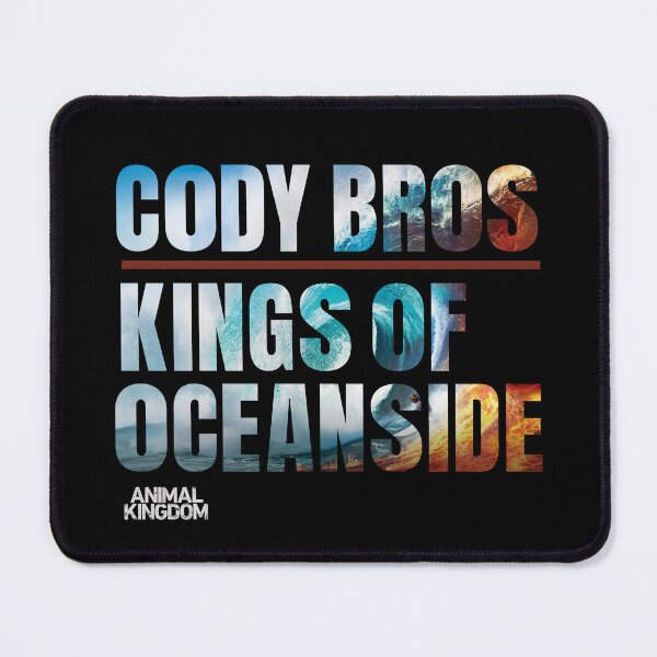 Item preview, Animal Kingdom Inspired “Cody Bros Kings of Oceanside” T-Shirt – Gritty Crime Drama Surf Aesthetic Graphic Tee designed and sold by DimensionShift.