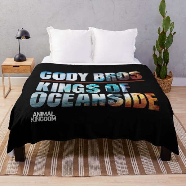 Item preview, Animal Kingdom Inspired “Cody Bros Kings of Oceanside” T-Shirt – Gritty Crime Drama Surf Aesthetic Graphic Tee designed and sold by DimensionShift.