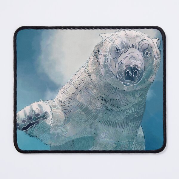 Item preview, Polar bear swimming designed and sold by Pindigo Designs.